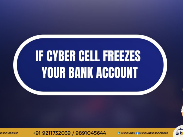 If Cyber Cell Freeze Bank Account