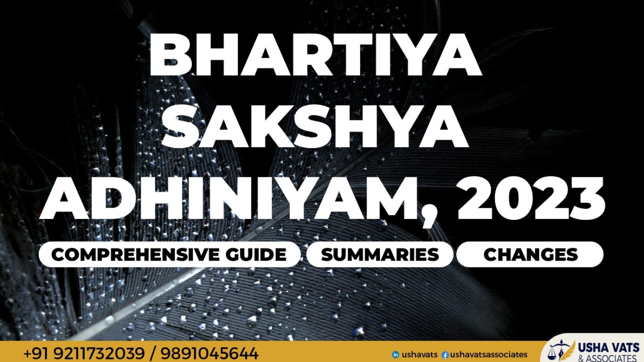 Bhartiya Sakshya Adhiniyam, 2023