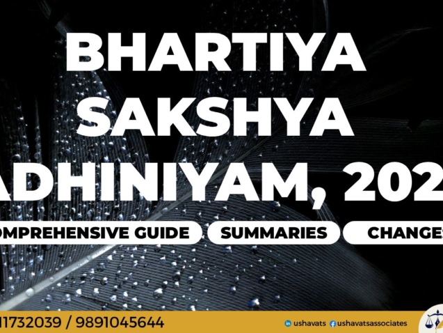 Bhartiya Sakshya Adhiniyam, 2023