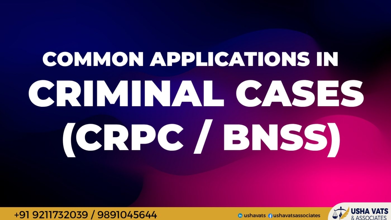 BNSS Criminal Application