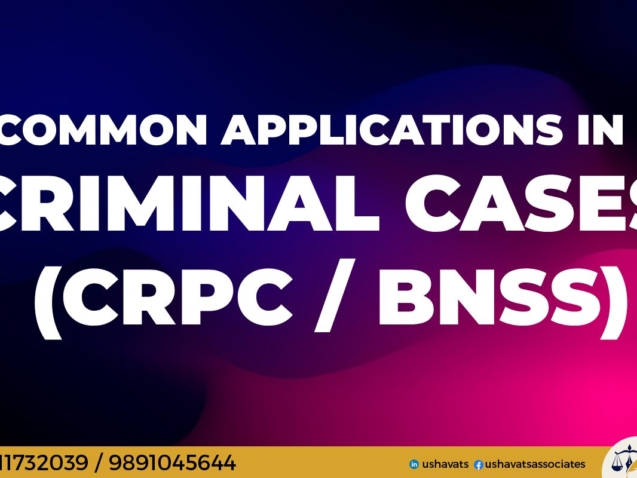 BNSS Criminal Application