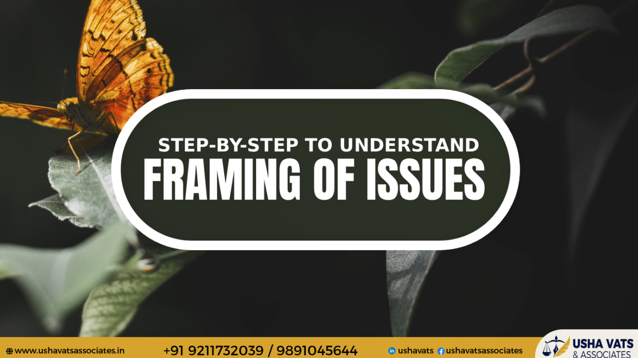 Framing of Issues - Advocate for Civil Cases