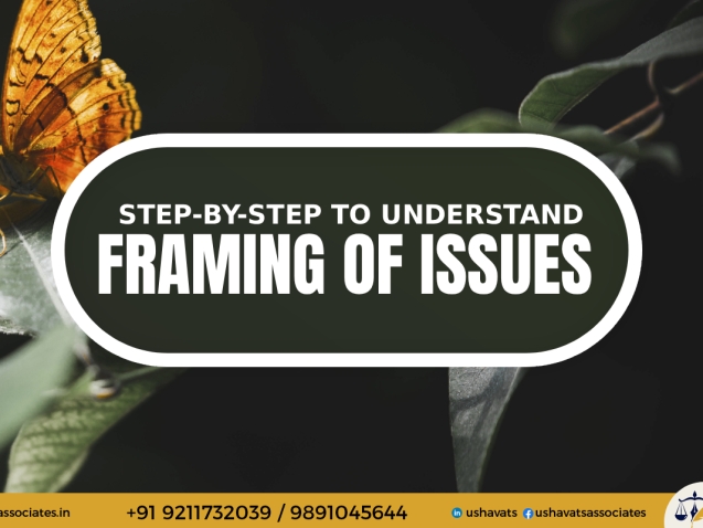 Framing of Issues - Advocate for Civil Cases