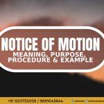 Notice of Motion - Usha Vats & Associates