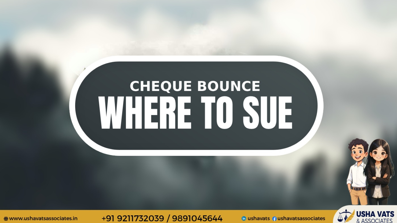 Best Advocate For Cheque Bounce Cases in Delhi