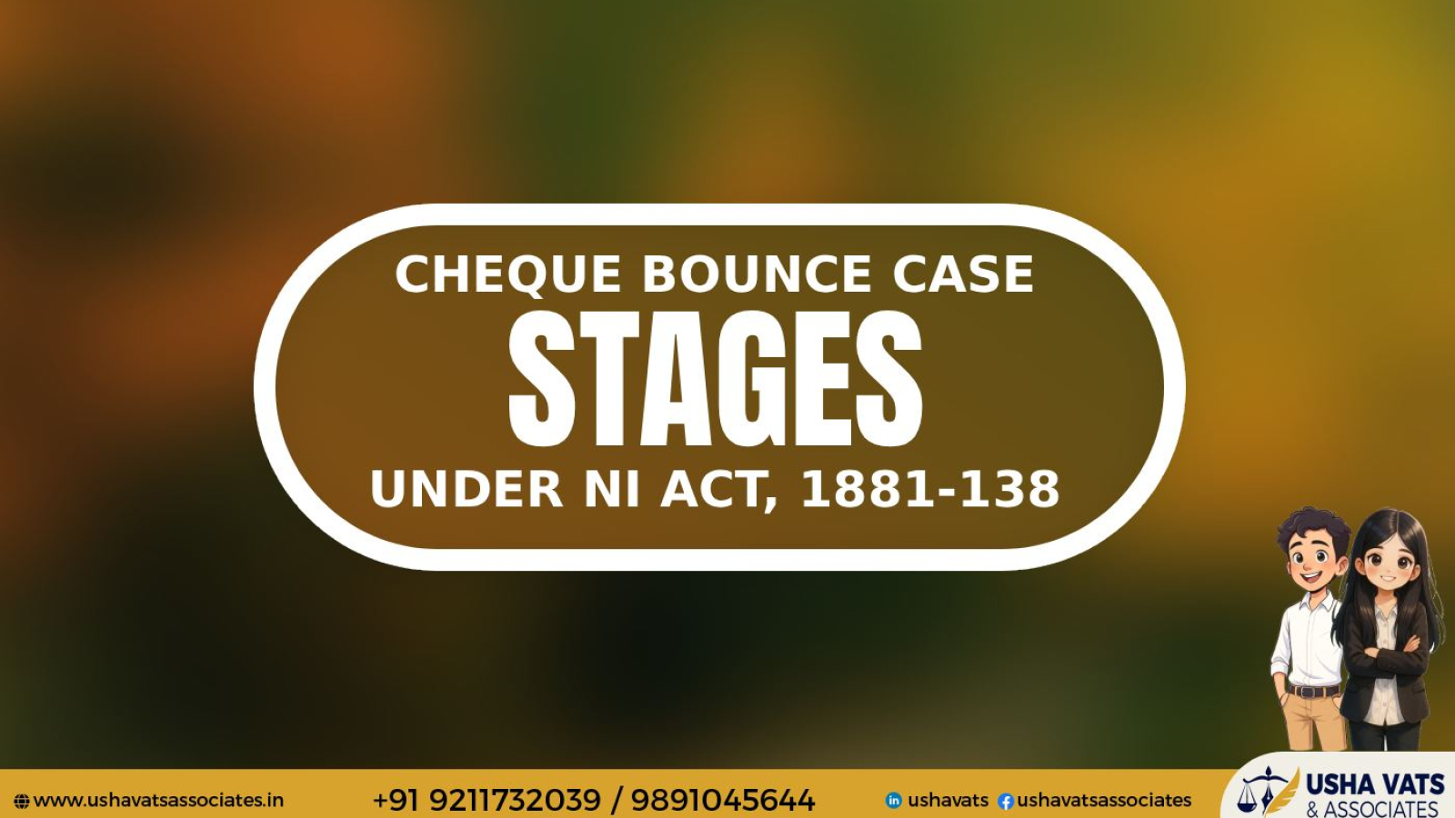 Best Advocate in Dwarka for Cheque Bounce Cases