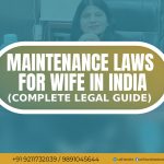 Maintenance Laws for Wife in India