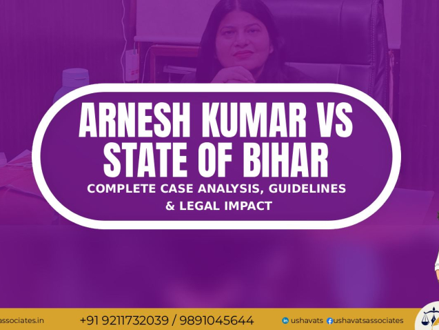Arnesh kumar Case - Best Criminal Advocate In Dwarka Delhi