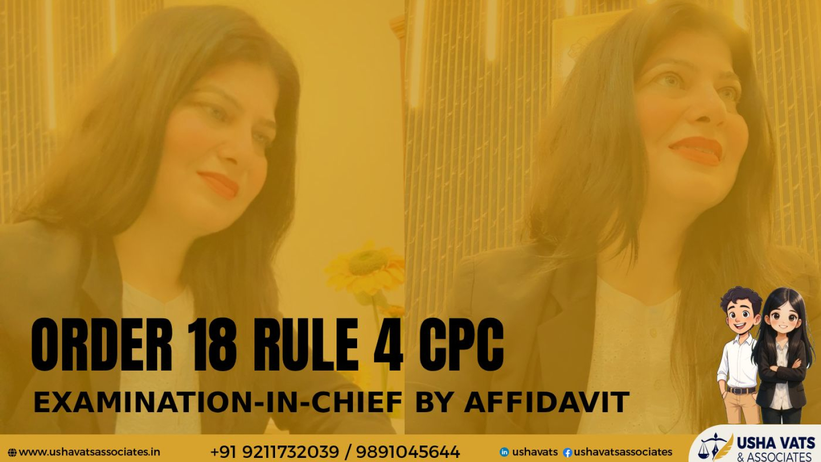 Best Advocate In Delhi - Usha Vats & Associates