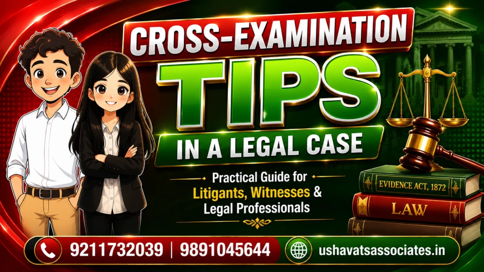 Best Female Advocate In Delhi - Cross Tips Examination